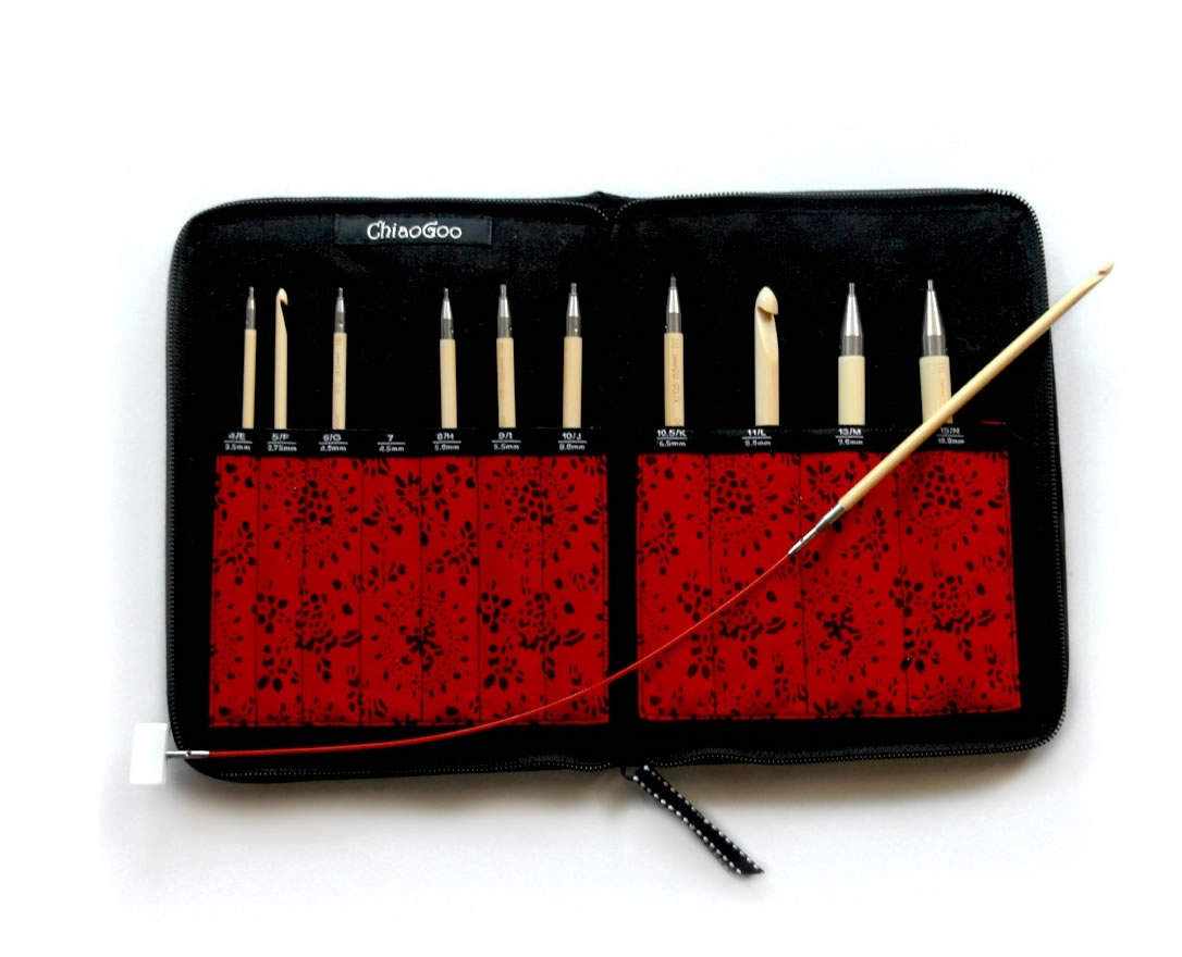 Buy ChiaoGoo needle set SPIN Bamboo online